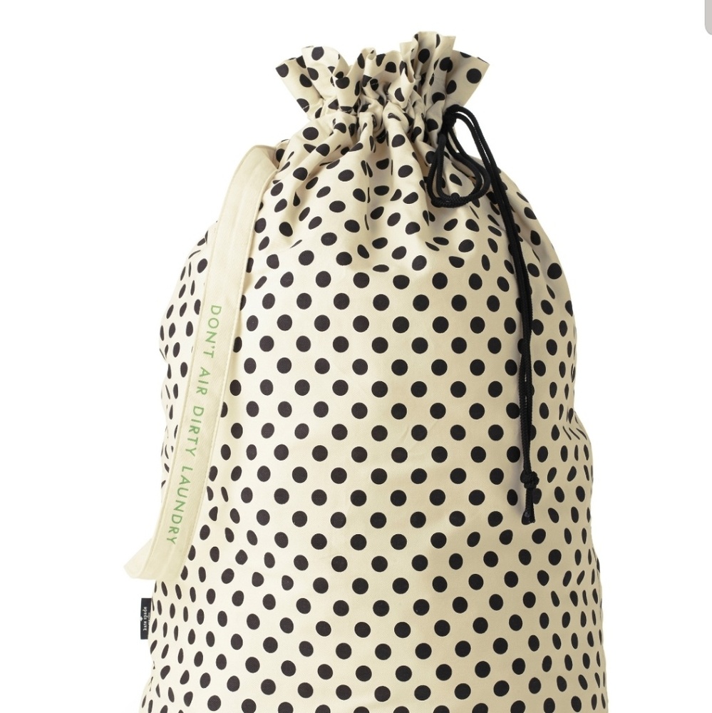 Kate spade laundry bag "Don't air dirty laundry"